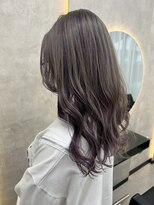 ルノン シェリー(LUNON cheliy)&nbsp;アンブレラカラー/シルバー×ラベンダー/デザインカラー