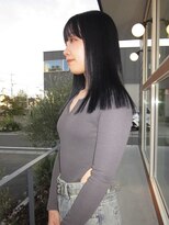 エムサロン 高崎あら町テラス店(emusalon)&nbsp;【茉雪】ブルーブラックで艶々に