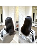 髪質改善ストレート