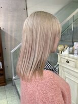 ヘアーデザイン アルエ(HAIR×design ARUE)&nbsp;ホワイトブロンド