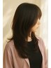 【平日午後限定　】カット＋カラー＋クイックトリートメントor頭浸浴サービス