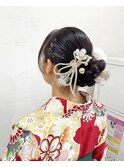 着付け/ヘアセット/角田市美容室/Waveyouスタイル/髪質改善/艶髪