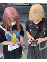 オリビアヘアー(OLIVIA HAIR) Wカラーで作る透け感ハイトーン2選
