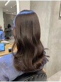 髪質改善＊ロングレイヤーグレーベージュ＊美髪【Zina船橋】