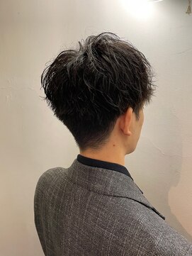 ヒロギンザ 銀座一丁目店(HIRO GINZA) ツーブロックスパイラルパーマ