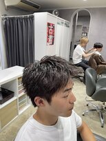 ミオ(Mio) 滋賀/南草津/メンズ美容室/波巻きツイストスパイラルパーマ