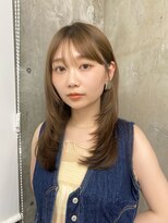 ガーデン 渋谷(GARDEN)&nbsp;ミディアム　レイヤー　内巻き　顔周り　似合わせ