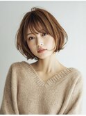大人ショートボブ