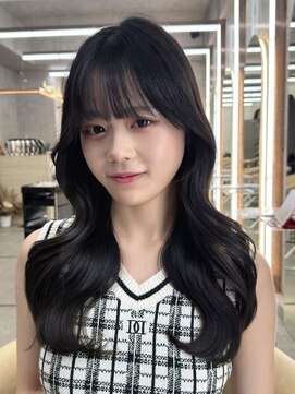 ロンドホットリップ 立川(Lond hot lip) チャコールグレー/ココアグレージュ/ミディアムレイヤーカット