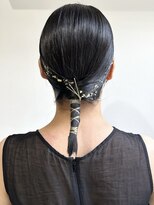 ラミエバイメルト 下北沢(lamie by melt)&nbsp;花田/結婚式ヘアセットヘアアレンジお呼ばれヘア下北沢20代30代