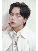 【men's style】ナチュラルセンターパート