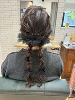 サクラ&nbsp;ふわふわガーリーアレンジ