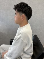 リオールバイニアウ(RE:ALL by Niau) MEN’S/リバースセンターパート/ニュアンスパーマ/群馬太田