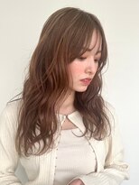 カバーヘア ブリス 上尾西口店(COVER HAIR bliss) ゆるふわロング/ココアベージュ/春カラーブリーチなしp上尾