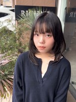 リシェール 北越谷店(RICHAIR)&nbsp;ピンクベージュ/アンブレラカラー/クールショート/前髪/北越谷