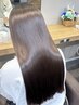 シャンプー＋縮毛矯正+カット＋オージュア4stepトリートメント