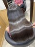 カット+最高級プレミアムストレート ¥25000
