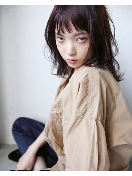 キャンバス(canvas) ショートバング×ベリーピンク