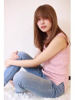 ヘアーサロン ソル(HAIR SALON SOL) 【SOL】 ラベンダーベージュストレート