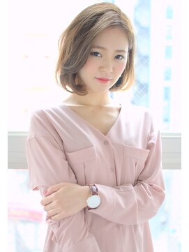 ミュージアム(MUSEUM) ■MUSEUM■ワンカールのフェミニンボブ☆