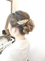 ロカット サロン(Roquat Salon)&nbsp;ミディアムアップ  【ヘアアレンジ  立川/立川南/八王子/袴】