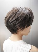 お客様スタイル 大人かわいいショート