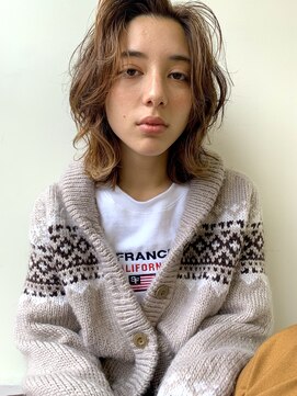 グリーン 渋谷(green) アッシュブラウンベージュ×ネオウルフ