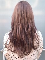 アルバム 渋谷パルコ(ALBUM) ジアピンクベージュ_ココアブラウンフリンジウェーブ_ba288681