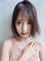 アイティー バイ アルバム 中野店(IT by ALBUM) ピュアボブ_ハイライトカラーセミウェットウェーブ_7745