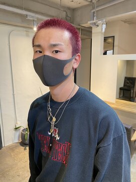 ソイ 下北沢(soi) カラー坊主　レッド