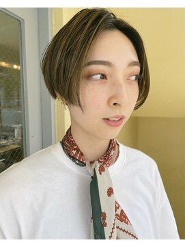 エンシー(ENCI) ハイライト/ハンサムショート/ライムグリーン