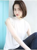 天神【BIRTH】マロンベージュ×大人かわいいAラインボブ 2