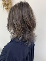 白髪ぼかしハイライト