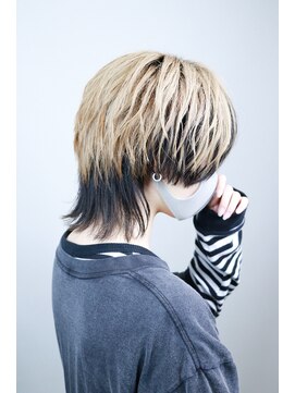 サロウィンアンニュー 渋谷(SALOWIN &New) 羽宮一虎風ヘア メンズインナーカラー 東京リベンジャーズ