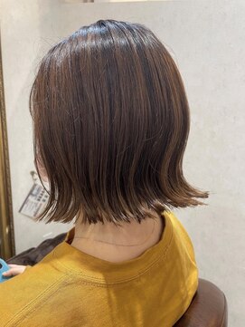 レナトゥスルッソ(Renatus Lusso) 外ハネボブ【新越谷/南越谷/髪質改善/半個室サロン】