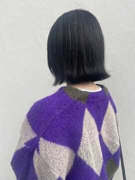 エテレ(etele) 切りっぱなしボブ【奥村】