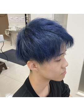 アールモンドヘア新世界 ♯インディゴブルー