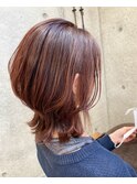 ネオウルフ×ピンクブラウン
