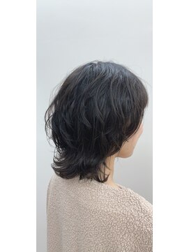 チチョ(chicho) 前上がりミディアムパーマ