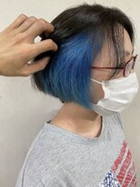 アジールヘア 東上野店(agir hair) 20代30代大人かわいいイヤリングカラーストレートボブ【上野】