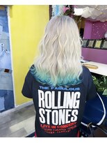 トーク 伊丹本店(TAL'KE)&nbsp;TAL'KE/ホワイトベージュ×ブルーグリーン_1165