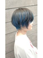 ラミール クオリティオブライフ(lamiell Quality of life)&nbsp;ショート/くびれショート/ブリーチ/ネビージュ/デザインカラー