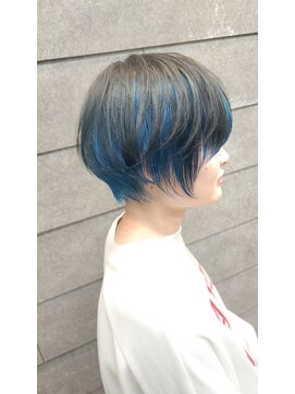ラミール クオリティオブライフ(lamiell Quality of life) ショート/くびれショート/ブリーチ/ネビージュ/デザインカラー
