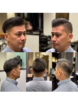 バンズヘアーファミリー(Ban.s Hair Family) スクリューショート(サイドバック風)