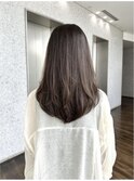 レイヤーカット/セミロング/艶カラー/学割U24