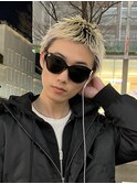ベリーショートスパイキーショートマッシュショートアップバング