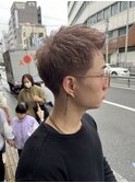 【メンズ特化】ホワイトベージュ×ピンク系