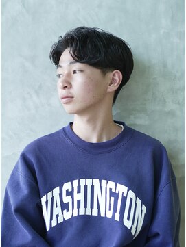 にもう 「春から新生活の方へ」メンズパーマ ショート a