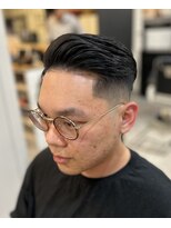 フランクスバーバーリザーブ 人形町店(FRANK’S BARBER RESERVE)&nbsp;サイドパートグラデーションフェードH