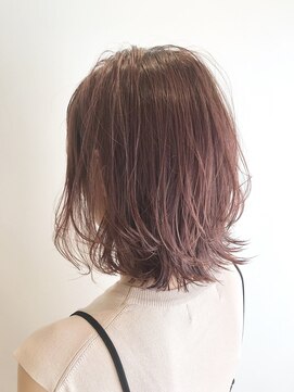 ペピンバイメルシー(pepin by merci.) ピンク レイヤー ボブ